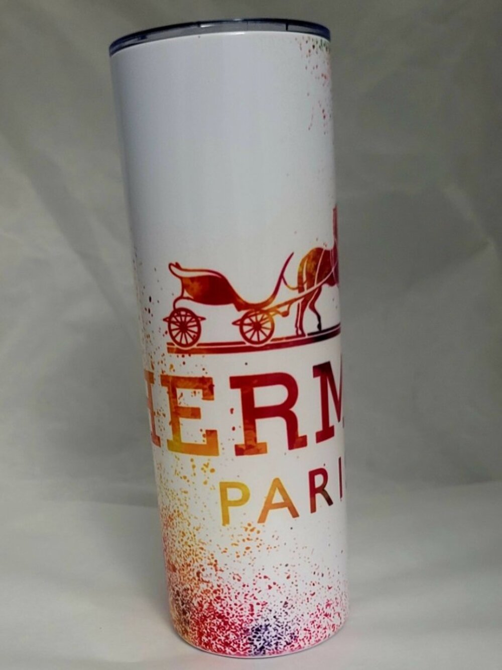 Luxury Designer Purse 20oz Tumbler w/Lid & Straw